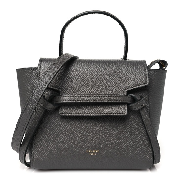 Celine Pico Belt Bag Dark Grey - Picture 1 of 15